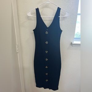 Women’s Black Knee Length Dress